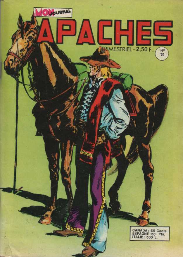 Une Couverture de la Srie Apaches